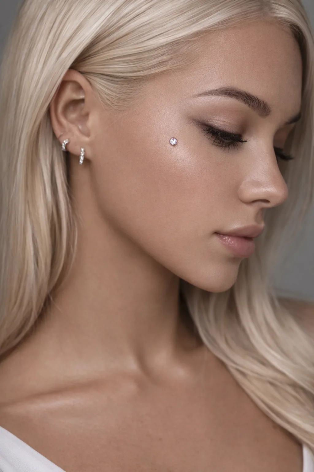 Microdermal visage Microdermal visage femme Paris – Showtime Tattoo
