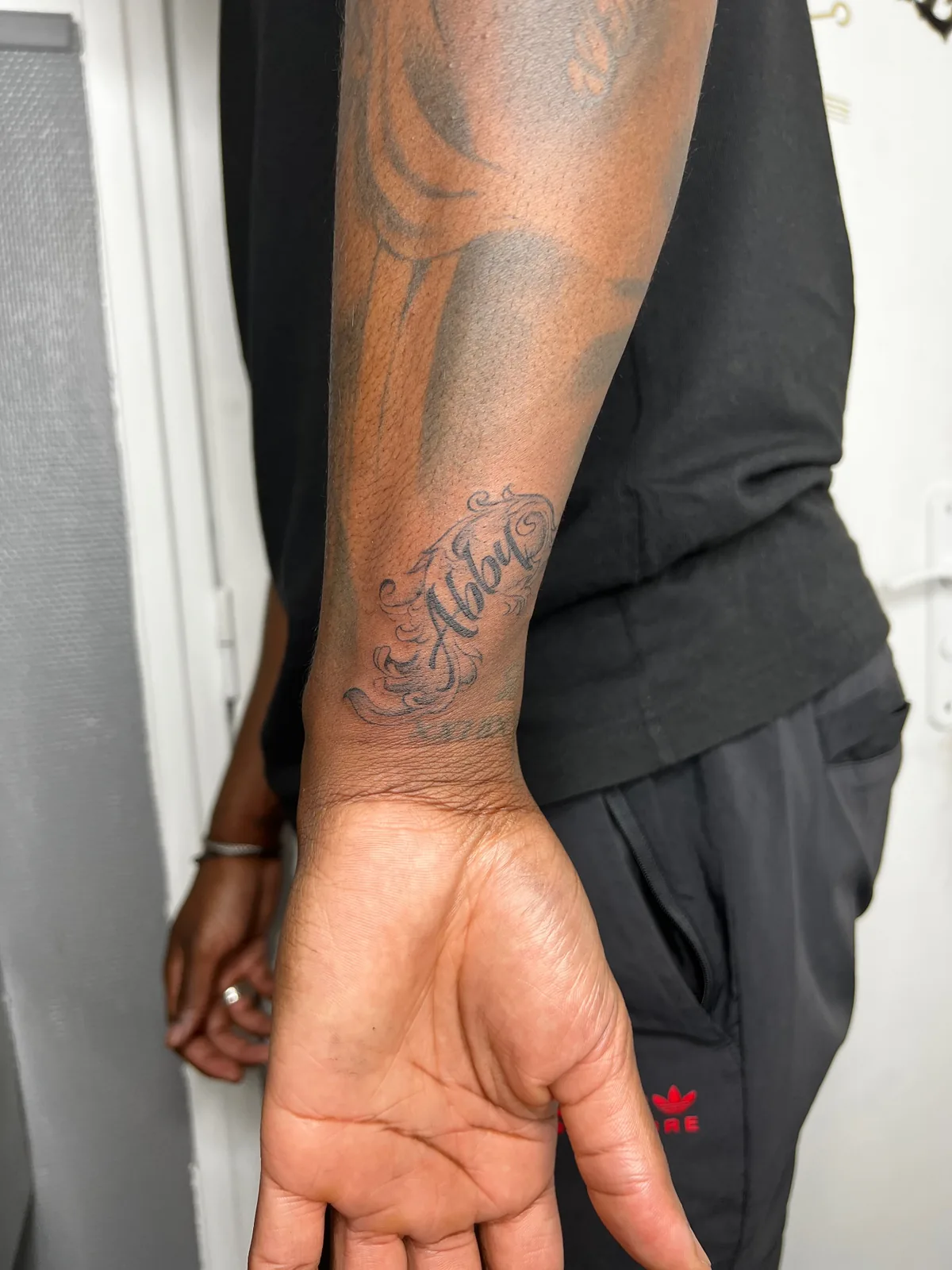 Arabic calligraphy Arabic calligraphy forearm tattoo Paris – Showtime Tattoo