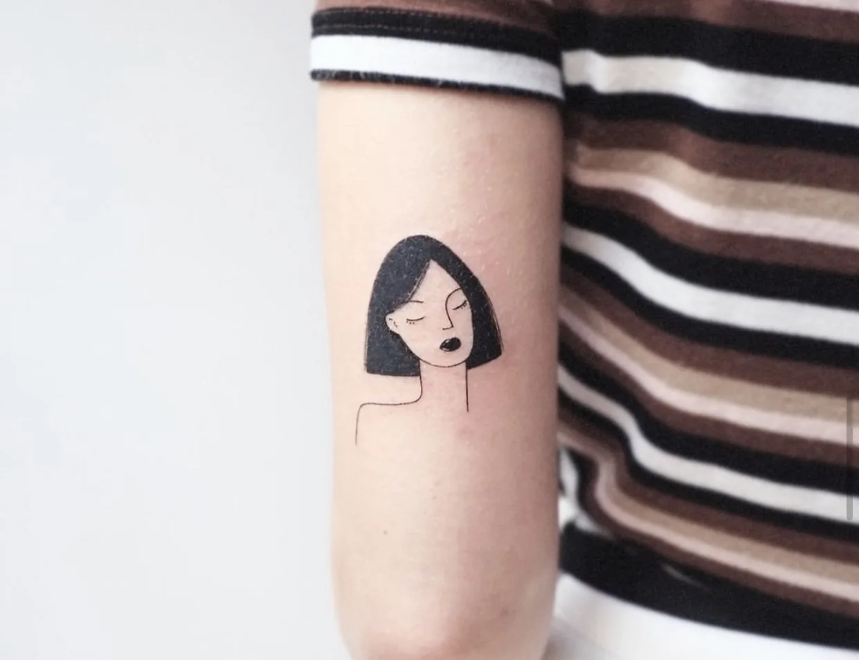 Men's realistic portrait arm tattoo Paris – Showtime Tattoo